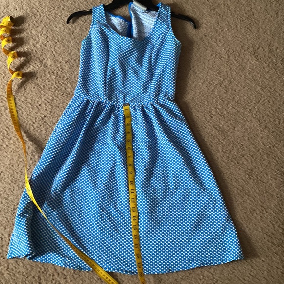 Fun blue and white dress. - Picture 3 of 6